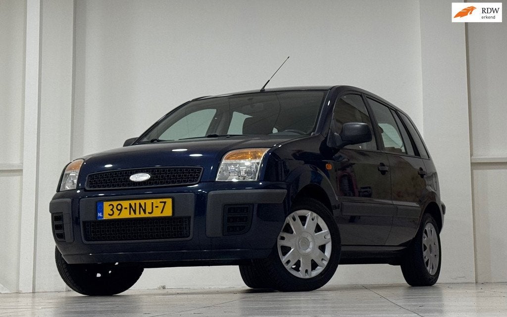 Ford Fusion 1.4i 16V Cool & Sound 3e Eigenaar APK 11-11-2026, Auto's, Ford, Voorwielaandrijving, Euro 5, Gebruikt, Zwart