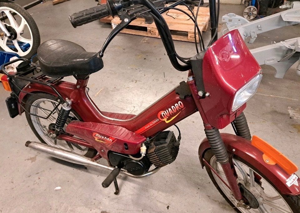Gezocht: Tomos brommers - Alle modellen en condities, Ophalen, Gebruikt, Maximaal 45 km/u, Quadro