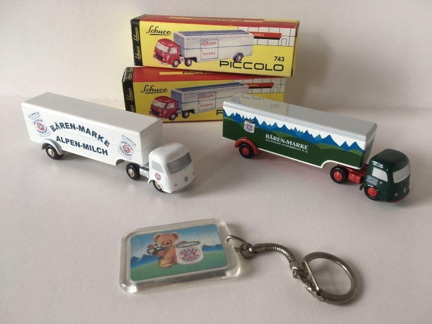 modelvrachtwagen Schuco piccolo 1:90, Ophalen of Verzenden, Zo goed als nieuw, Bus of Vrachtwagen, Overige merken