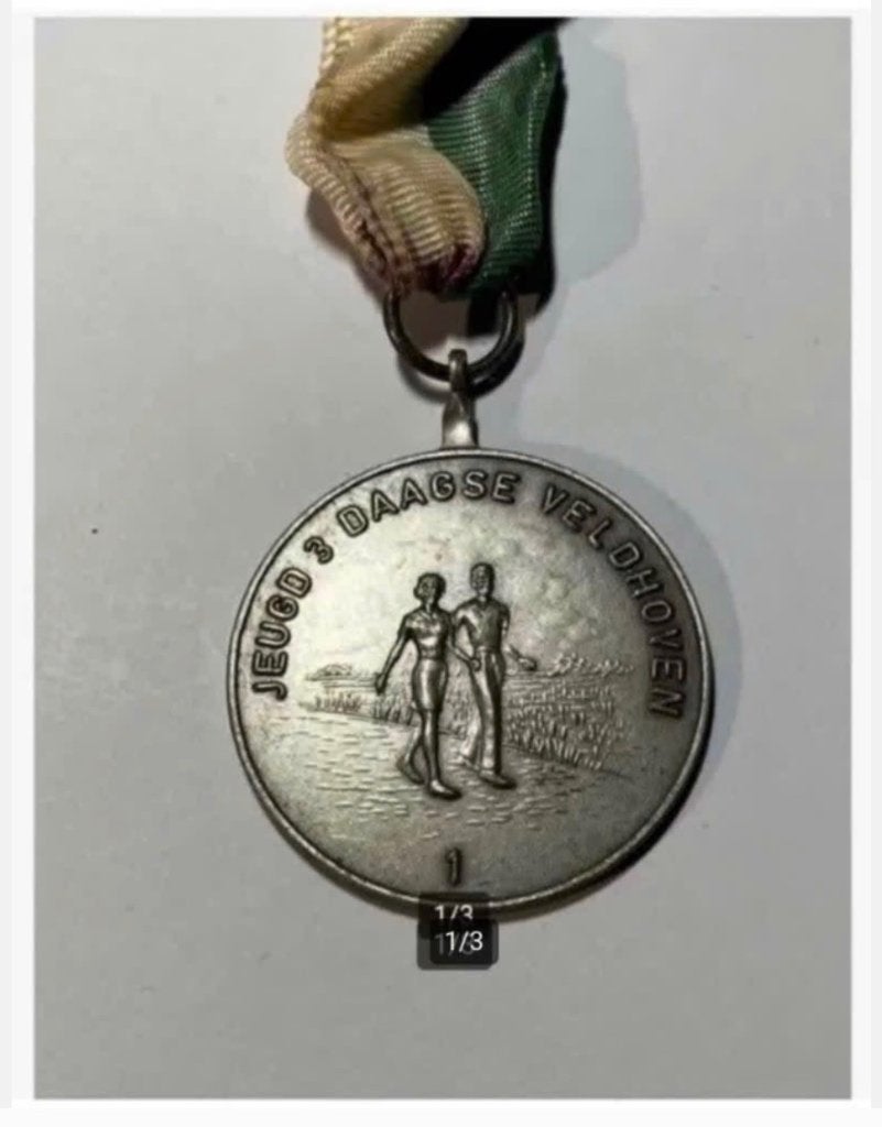 Medaille Jeugd 3-daagse Veldhoven, Ophalen of Verzenden, Overige materialen