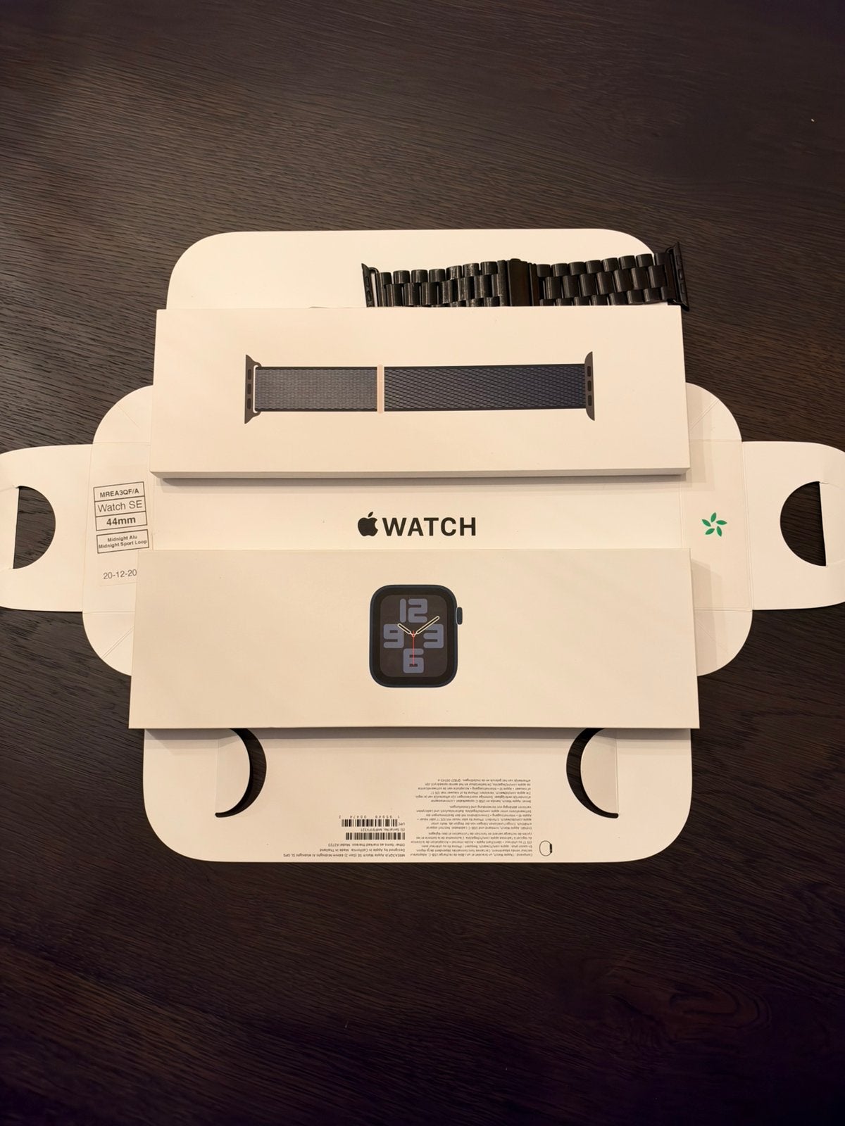 Apple watch SE, Zwart, IOS, Ophalen of Verzenden, Zo goed als nieuw