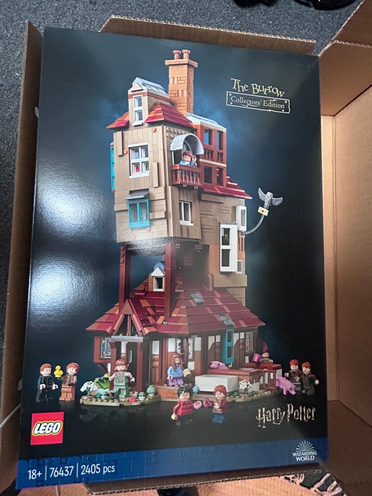 New Lego Harry Potter 76437 The Burrow , collectors edition, Ophalen, Lego, Complete set, Compleet