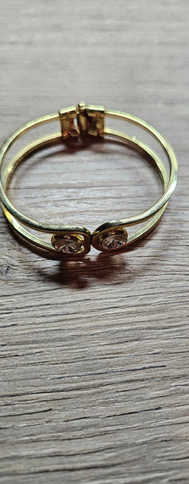 Sieraden set: armband en ketting met oorbellen, Overige materialen, Gebruikt, Met strass, Ophalen of Verzenden