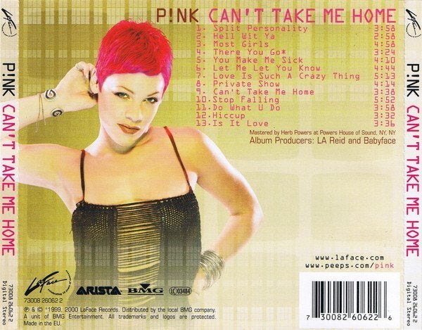 P!nk - CD Collectie, Cd's en Dvd's, Cd's | Pop, Zo goed als nieuw, Pop, Album, Bonusmateriaal, Extra's, Import, Inclusief DVD