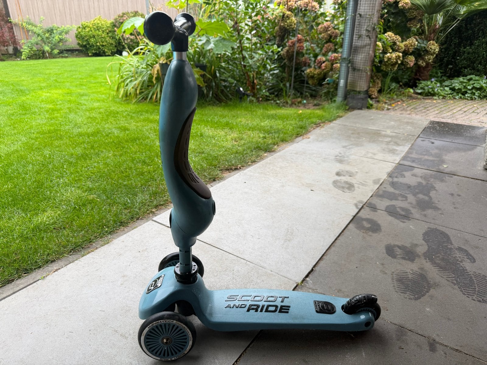 Scoot and Ride Highwaykick 1 - 2-in-1 step/loopfiets, Fietsen en Brommers, Steps, Ophalen, Gebruikt, Gewone step
