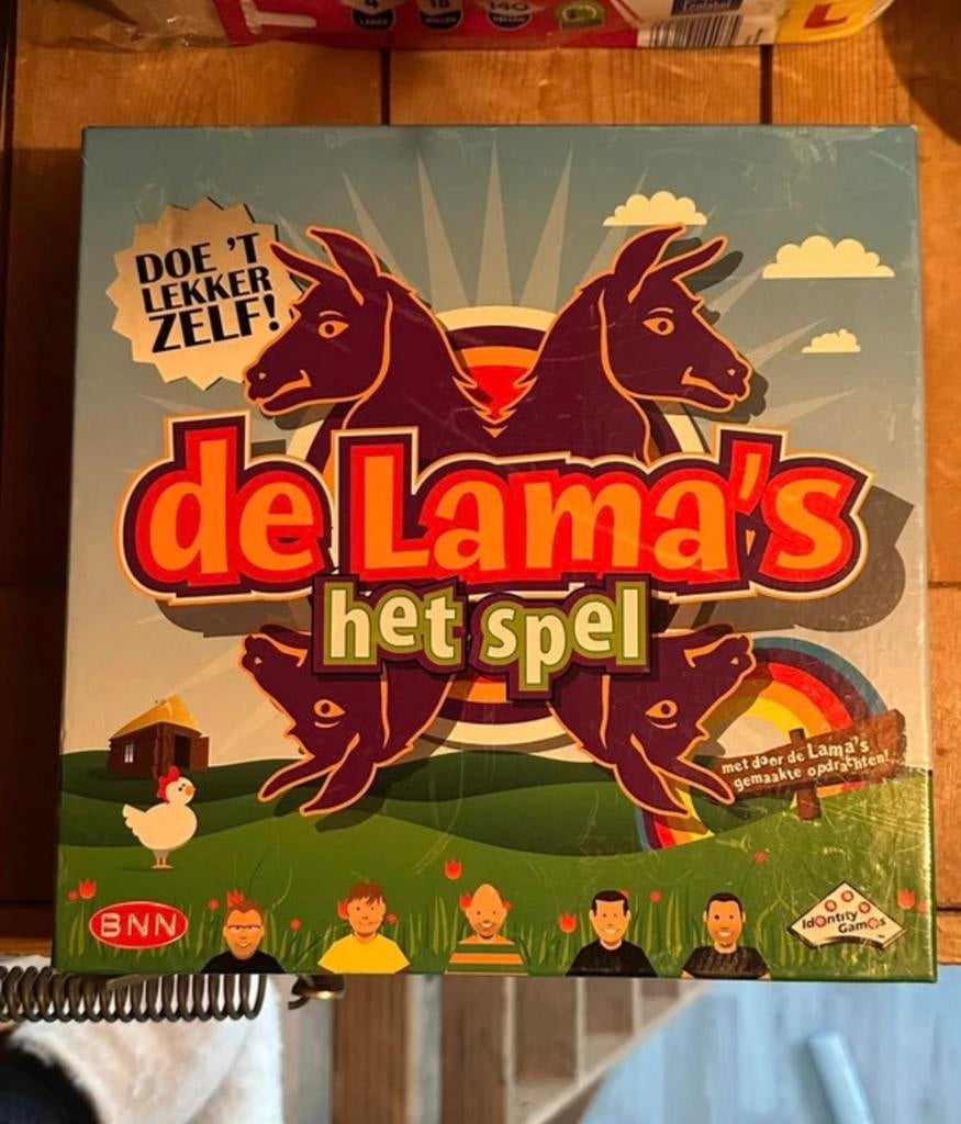 De Lama's Het Spel - Bordspel, Drie of vier spelers, Ophalen of Verzenden, Gebruikt