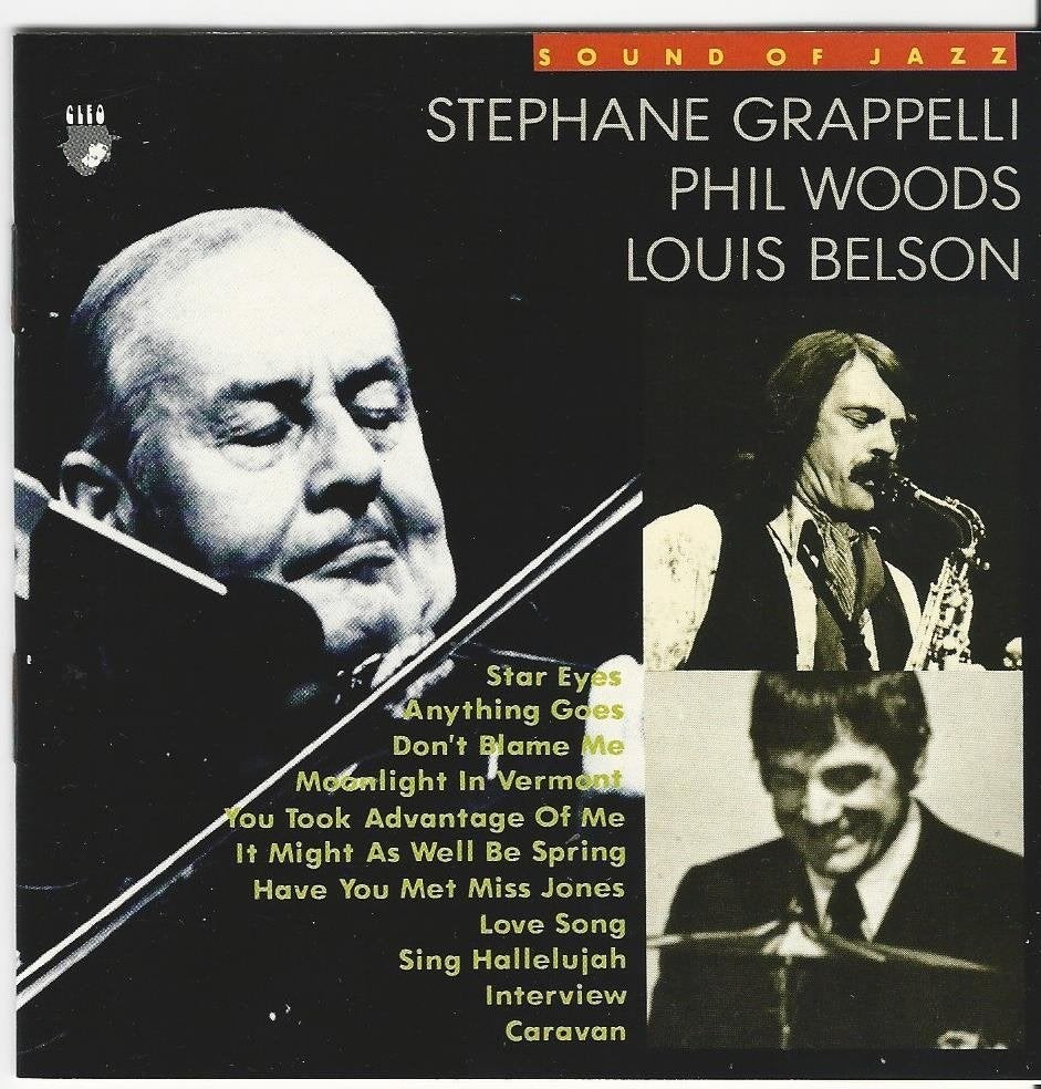 Stephane Grappelli, Phil Woods & Louis Belson = 3,99, Ophalen of Verzenden, Zo goed als nieuw, Jazz