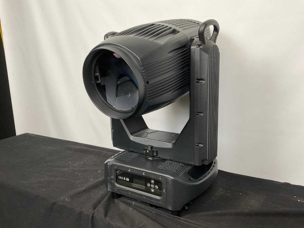 2x BSL Beam 380W Moving Heads + Flightcase, Geluidgestuurd, Gebruikt, Ophalen of Verzenden, Spaarpot 19