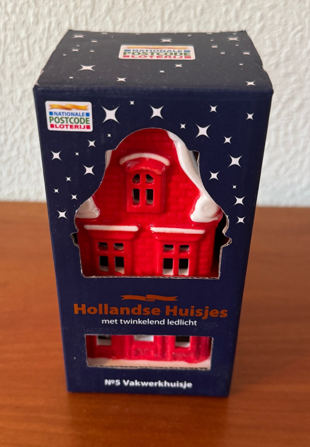 NIEUW Hollands Huisje Nr 5 - Vakwerkhuisje met LED-licht, Diversen, Ophalen of Verzenden, Nieuw