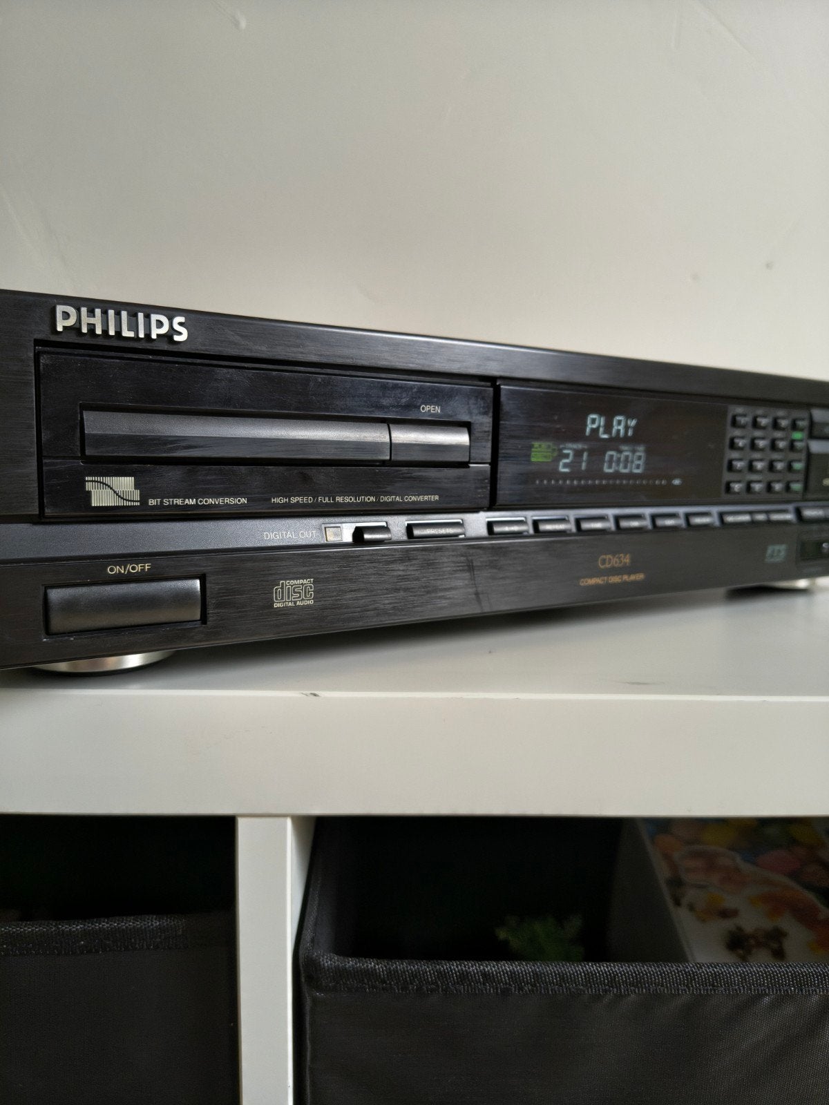 Philips cd speler CD634 met AB, Ophalen of Verzenden, Philips