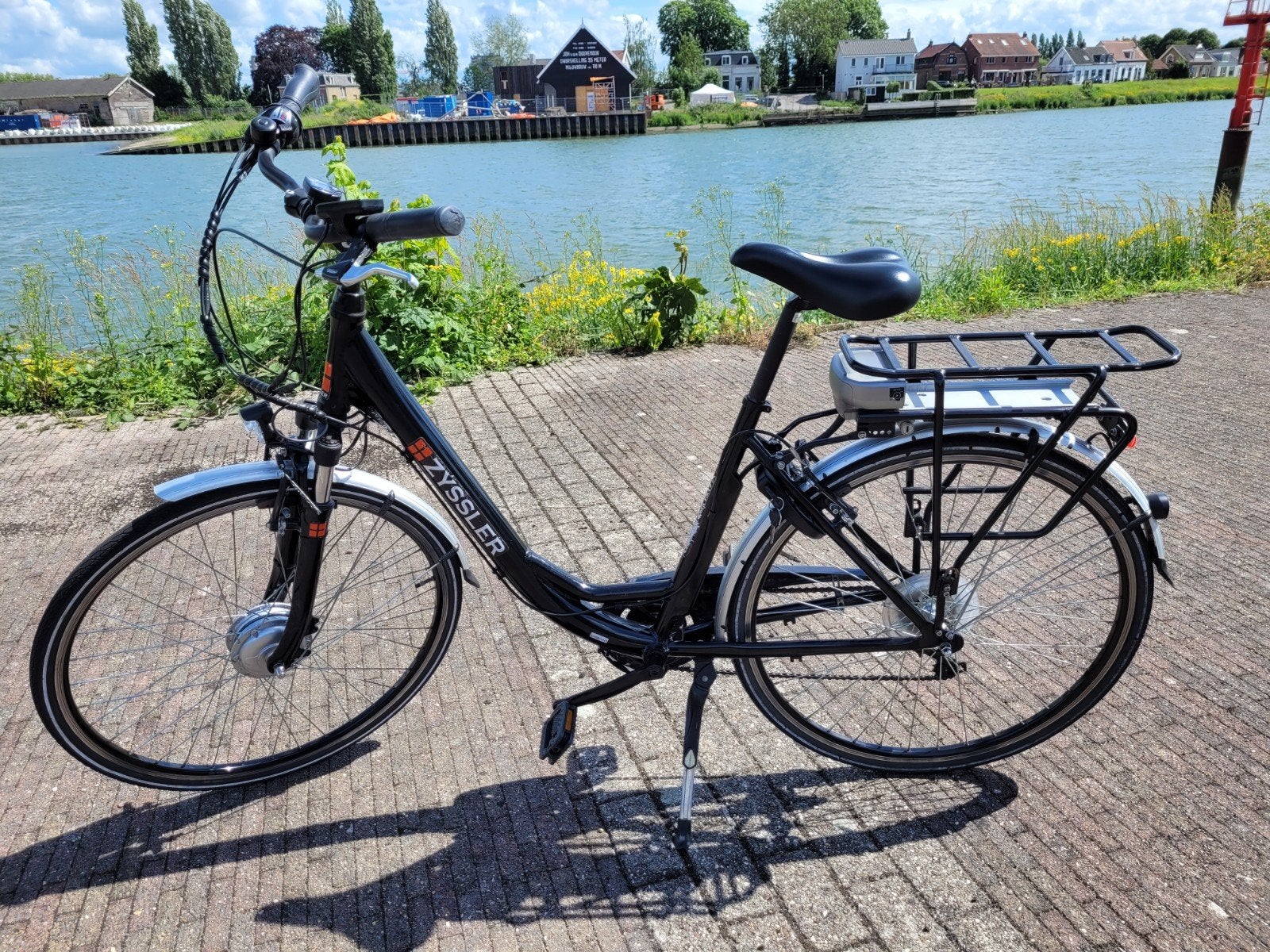 Zyssler e-bike 28" - mooie fiets zonder accu, Fietsen en Brommers, Elektrische fietsen, Ophalen, Gebruikt, Overige merken