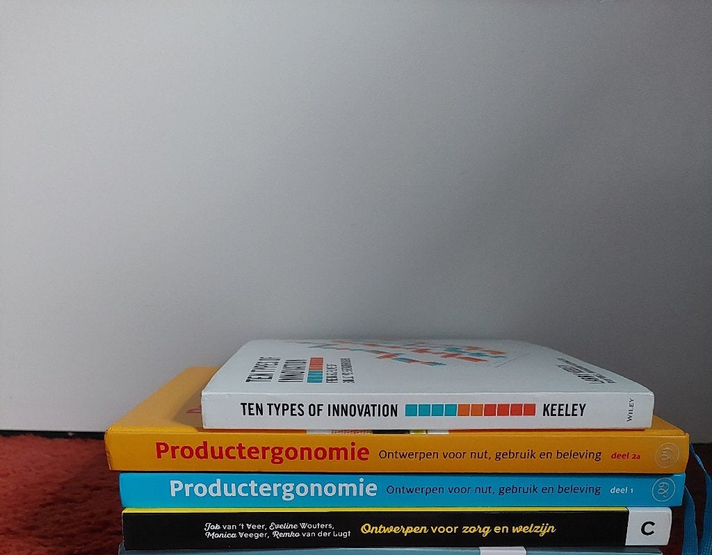 HBO Productontwerp boeken, Gelezen, Diverse auteurs, Beta, HBO