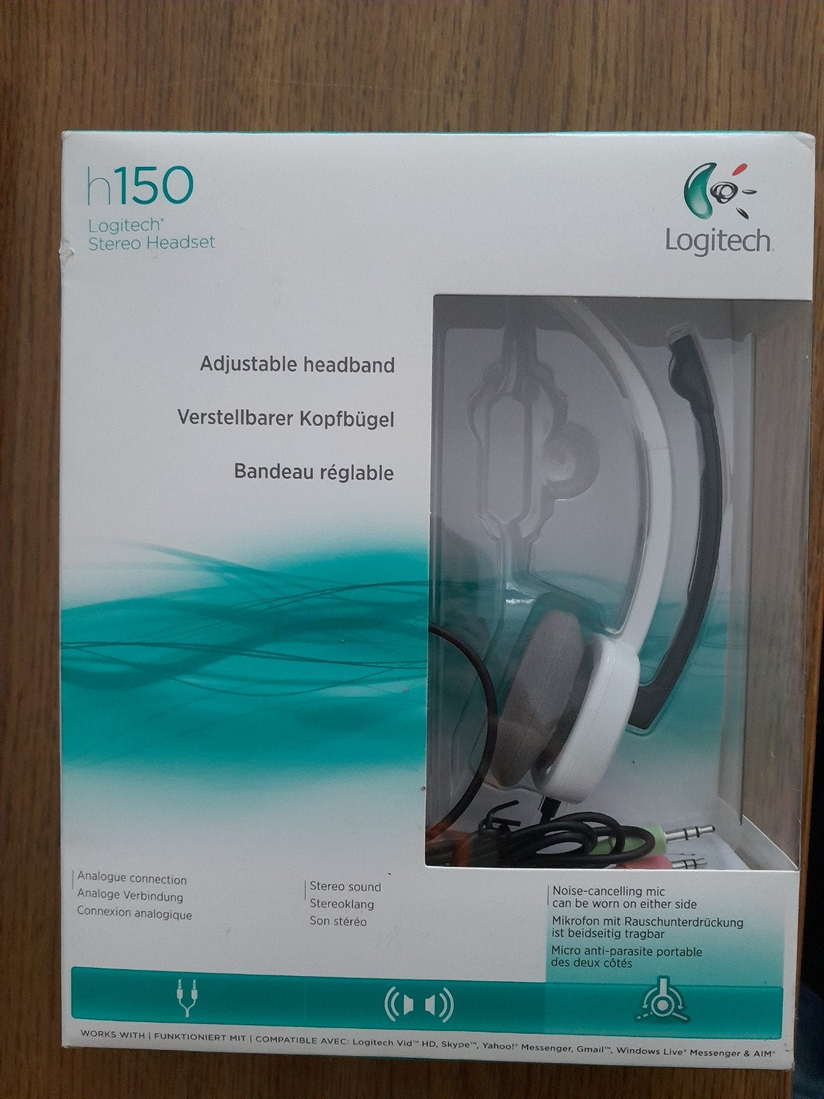 Logitech h150 headset nieuw in doos, Ophalen of Verzenden, Nieuw, Bedraad