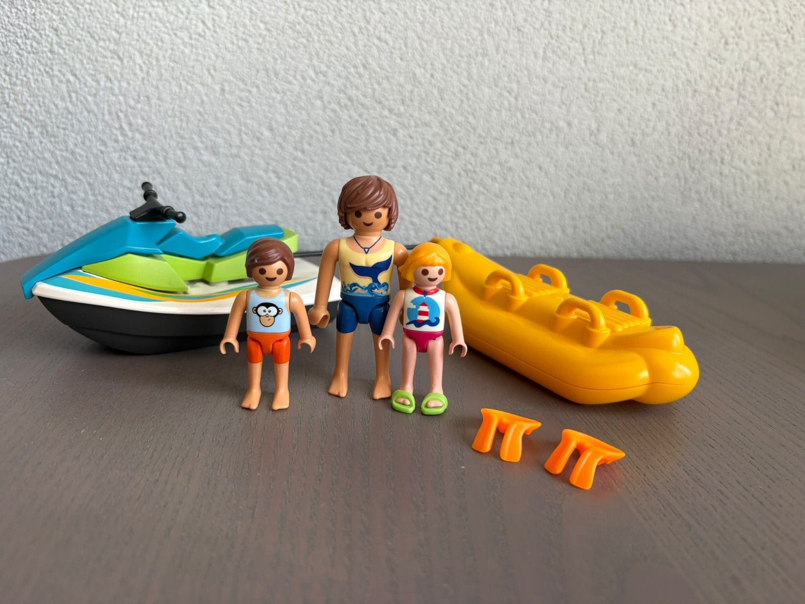 Playmobil 6980 - Jetski met bananenboot, Gebruikt, Complete set, Figuren, Family fun
