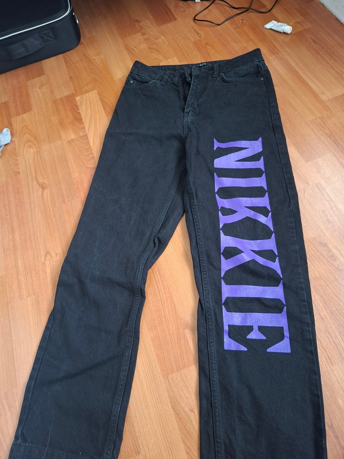 Nikkie broek, Legging, Maat 36/38 (S), Verzenden, Zwart