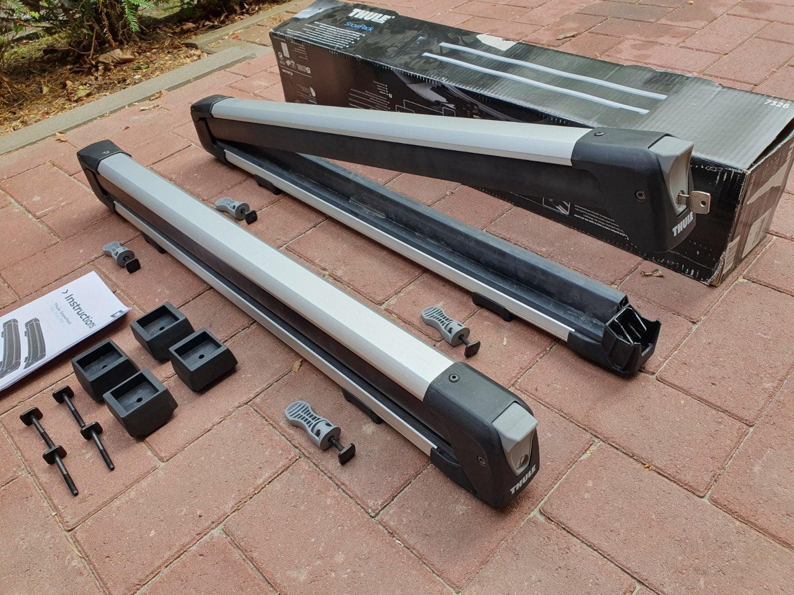Thule Snowpack L 7326 Skihouder / skidrager, Ophalen, Zo goed als nieuw