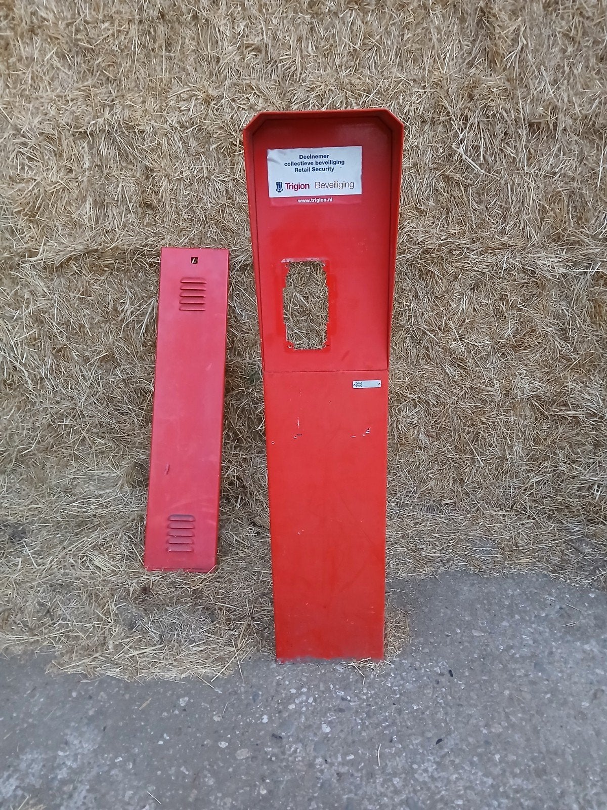 Slagboom paal, Ophalen