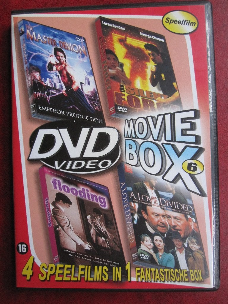DVDvideo Moviebox 2 (4 films op 2 disc), Vanaf 16 jaar, Ophalen of Verzenden, Zo goed als nieuw