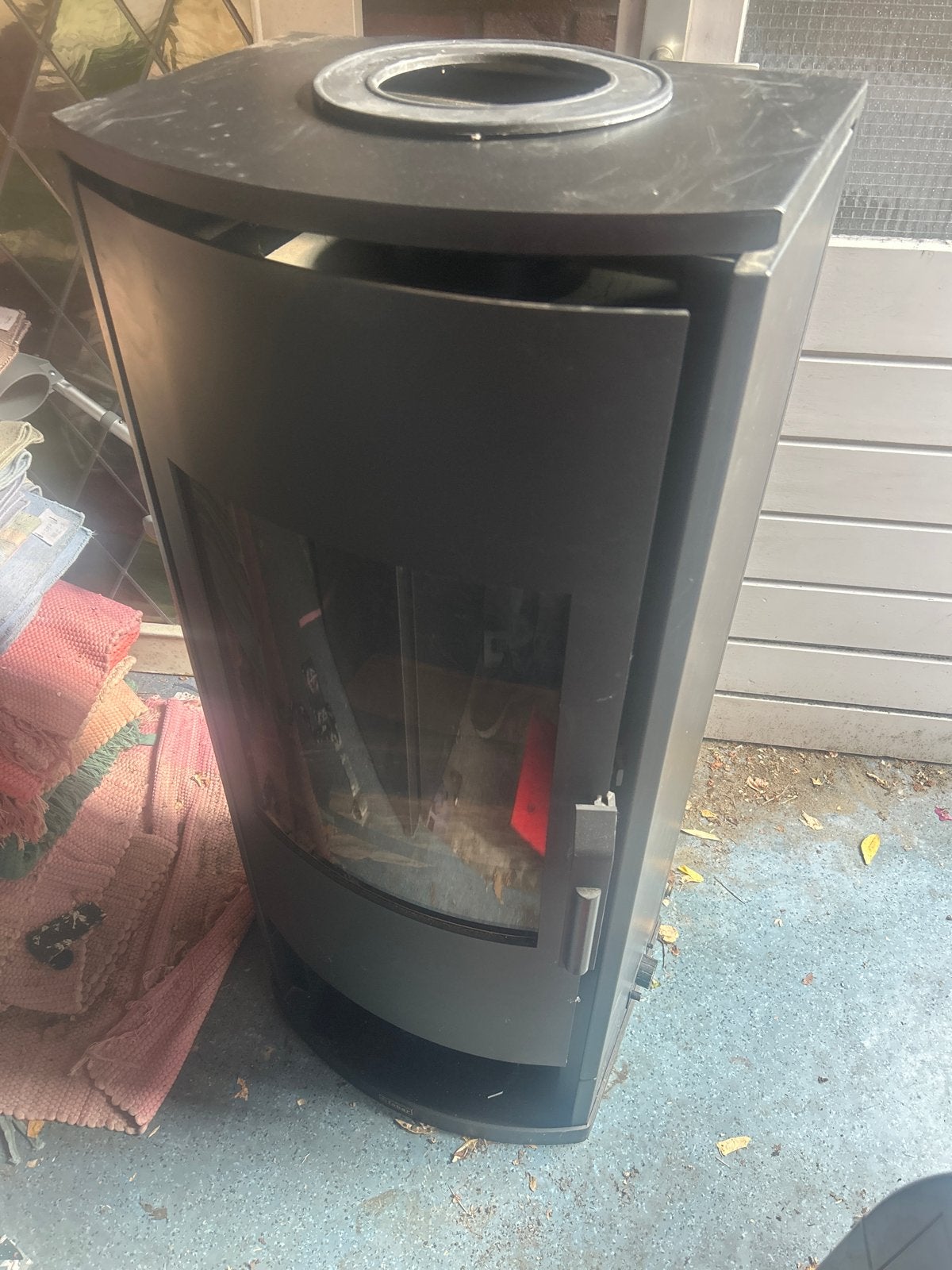 Faber Vaska Multi-Vent Sfeerhaard - Gaskachel, Gebruikt, Gas, Ophalen of Verzenden, Vrijstaand