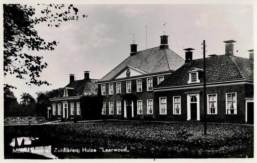 Zuidlaren – Huize Laarwoud., Ophalen of Verzenden, 1940 tot 1960, Ongelopen, Drenthe