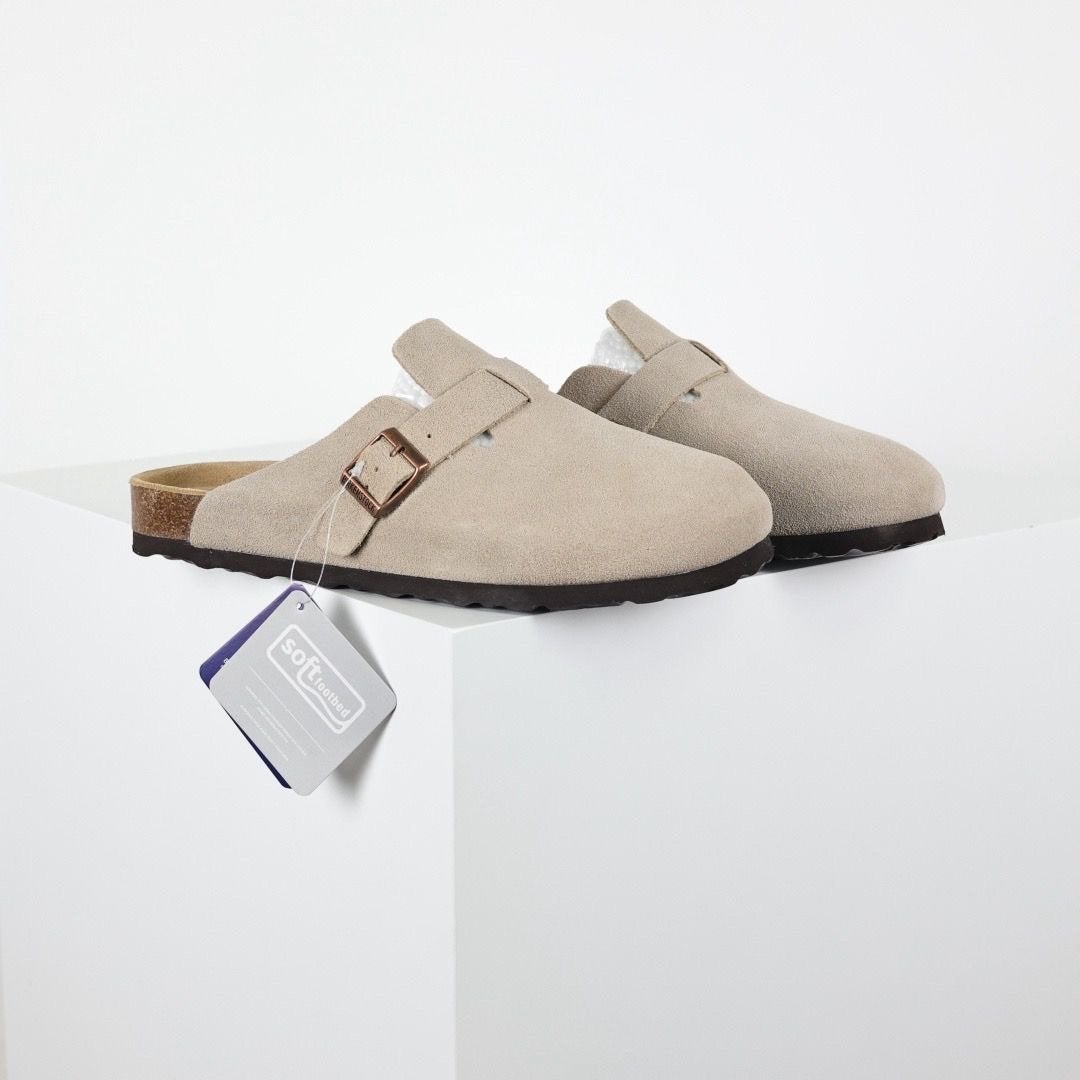 Birkenstock Boston Clogs - Nieuw met label, Kleding | Dames, Schoenen, Ophalen of Verzenden, Nieuw, Beige, Instappers