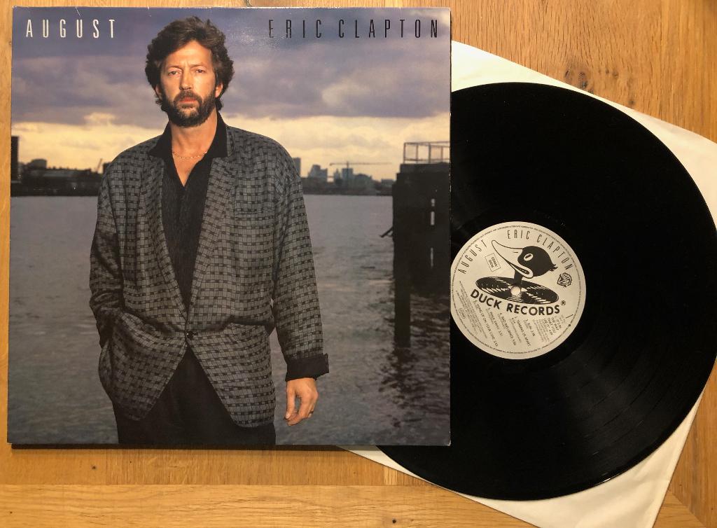 ERIC CLAPTON - August ( LP ), 1980 - 1989, Ophalen of Verzenden, 12 inch, Poprock