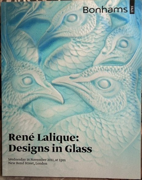 LALIQUE, veilingcatalogus BONHAM, Ophalen of Verzenden, Zo goed als nieuw, Catalogus