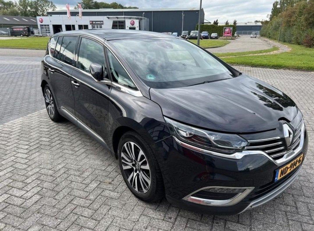 Renault Espace 1.6 DCI 118KW 2015 Zwart, 4 cilinders, 2000 kg, 160 pk, 7 stoelen