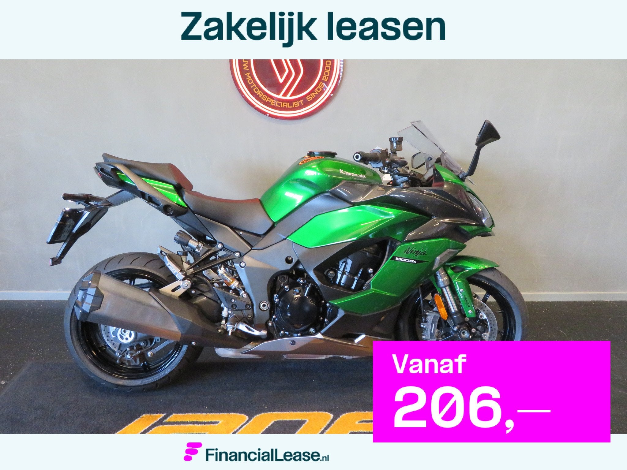 Kawasaki Ninja 1000SX SUPERSNEL BEL!, Sport, Meer dan 35 kW, 1043 cc, Gebruikt