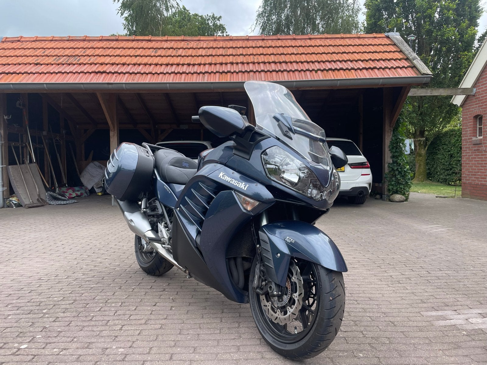 Kawasaki GTR 1400 met originele topkoffer in kleur, Motoren, Motorrijbewijs A, Gebruikt, Particulier, Meer dan 35 kW