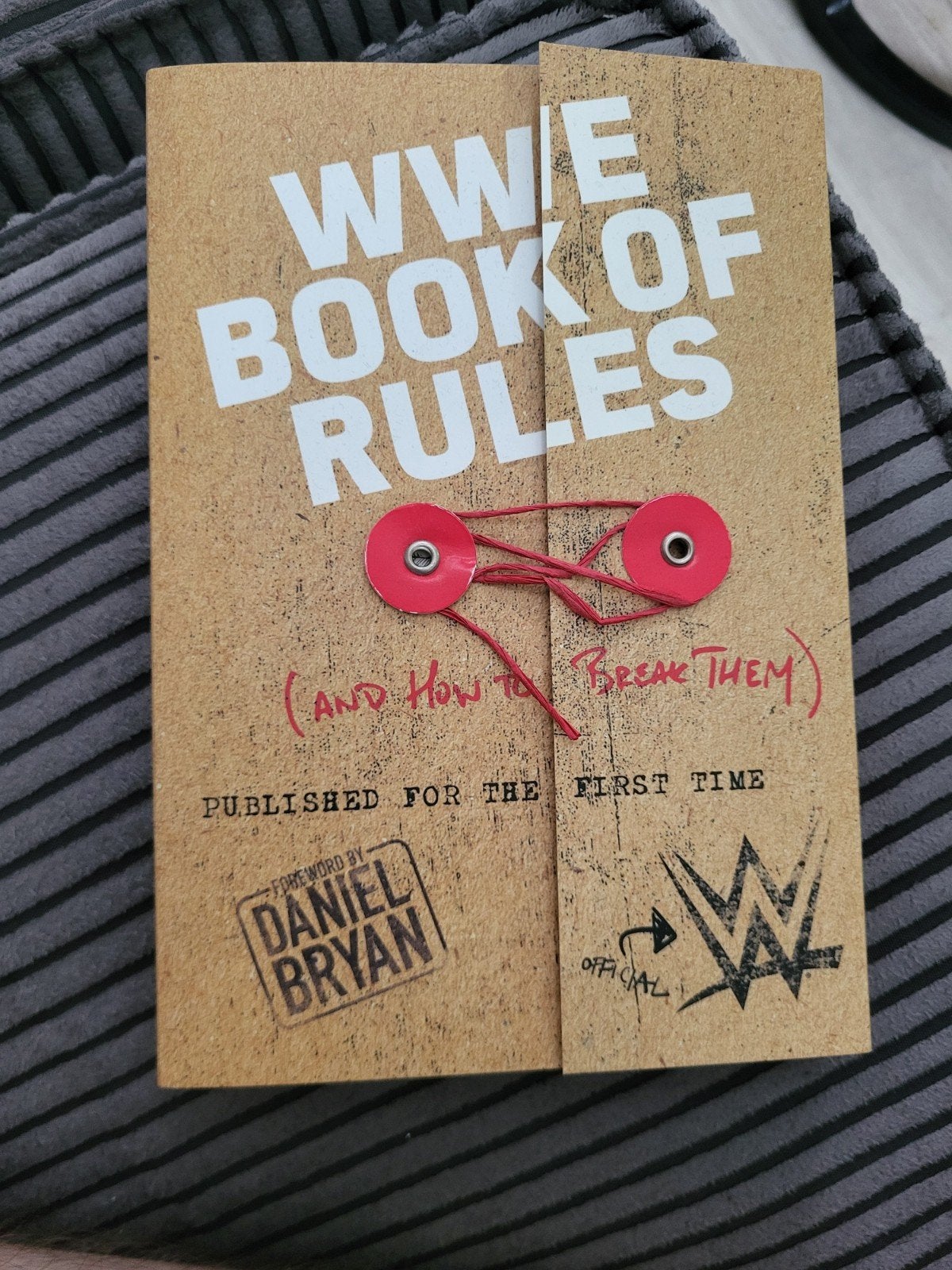 WWE Book of Rules (And How To Break Them), Ophalen of Verzenden, Zo goed als nieuw, Daniel Bryan (voorwoord)