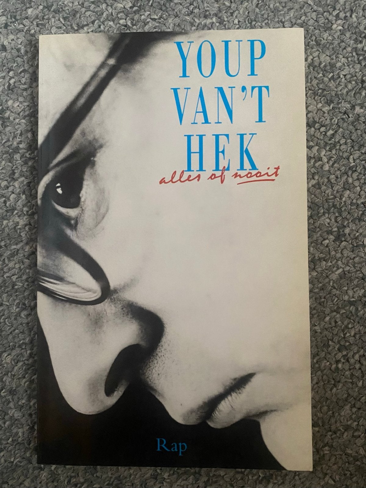 Boek: Alles of nooit van Youp van 't Hek., Ophalen of Verzenden, Zo goed als nieuw, Verhalen