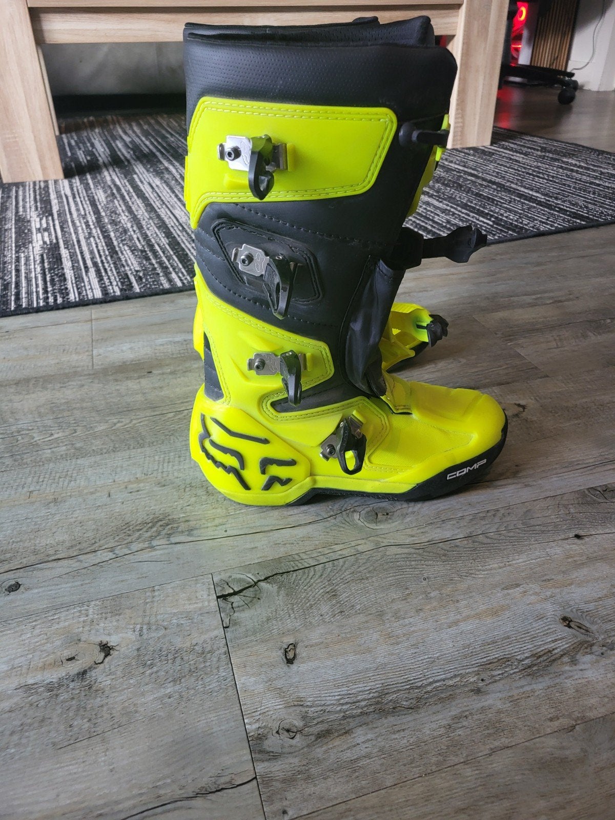 Fox Motorcross Laarzen Maat 40 (US 7) - Zo goed als nieuw, Motoren, Ophalen of Verzenden, Laarzen, Fox