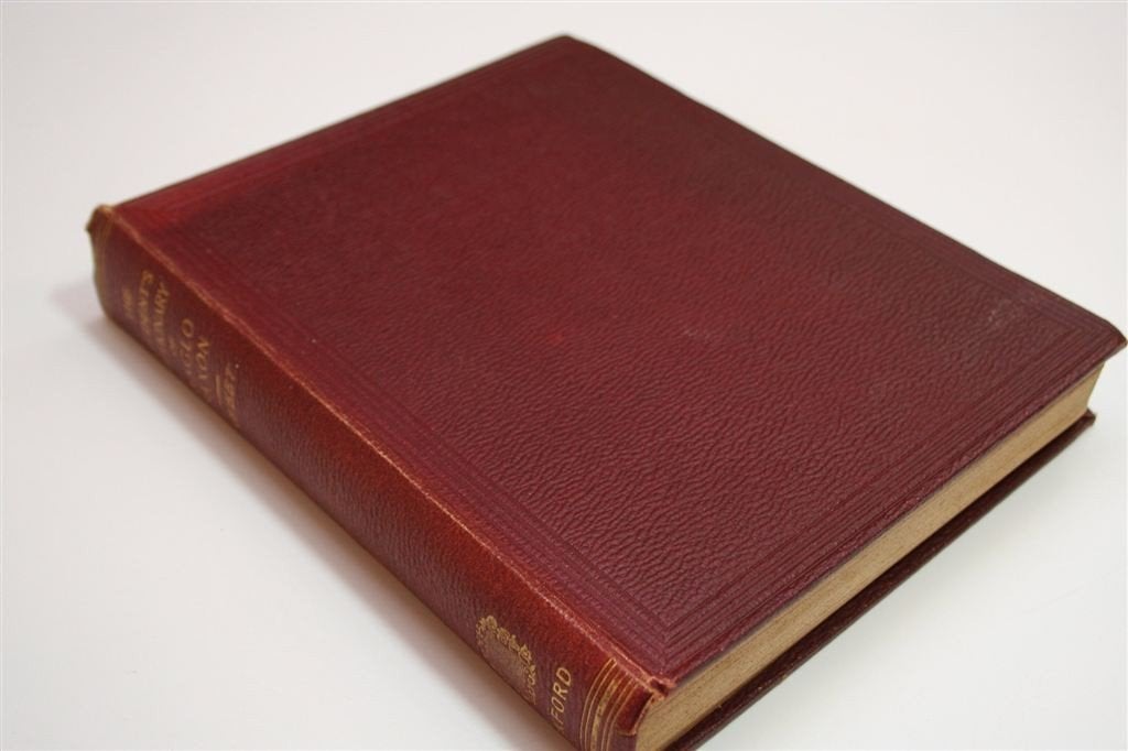 Antiek Woordenboek Oud-Engels [1911] — Oxford University, Antiek en Kunst, Ophalen of Verzenden