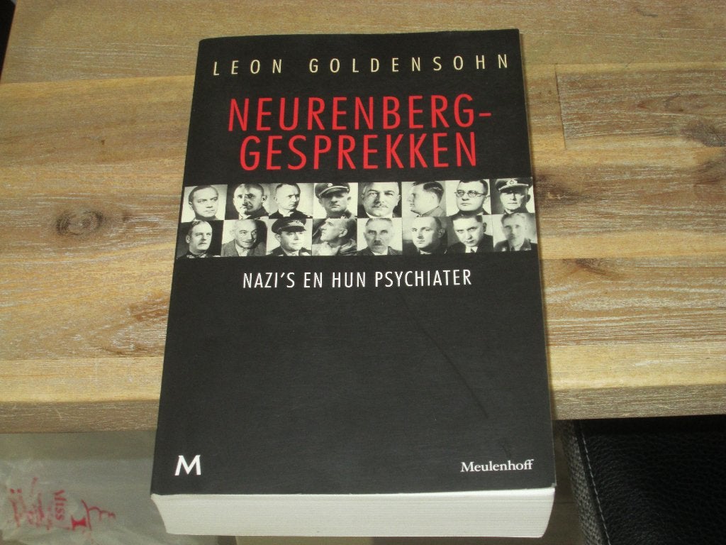 Leon Goldensohn Neurenberg-gesprekken, Ophalen of Verzenden, Tweede Wereldoorlog, Zo goed als nieuw, Overige onderwerpen