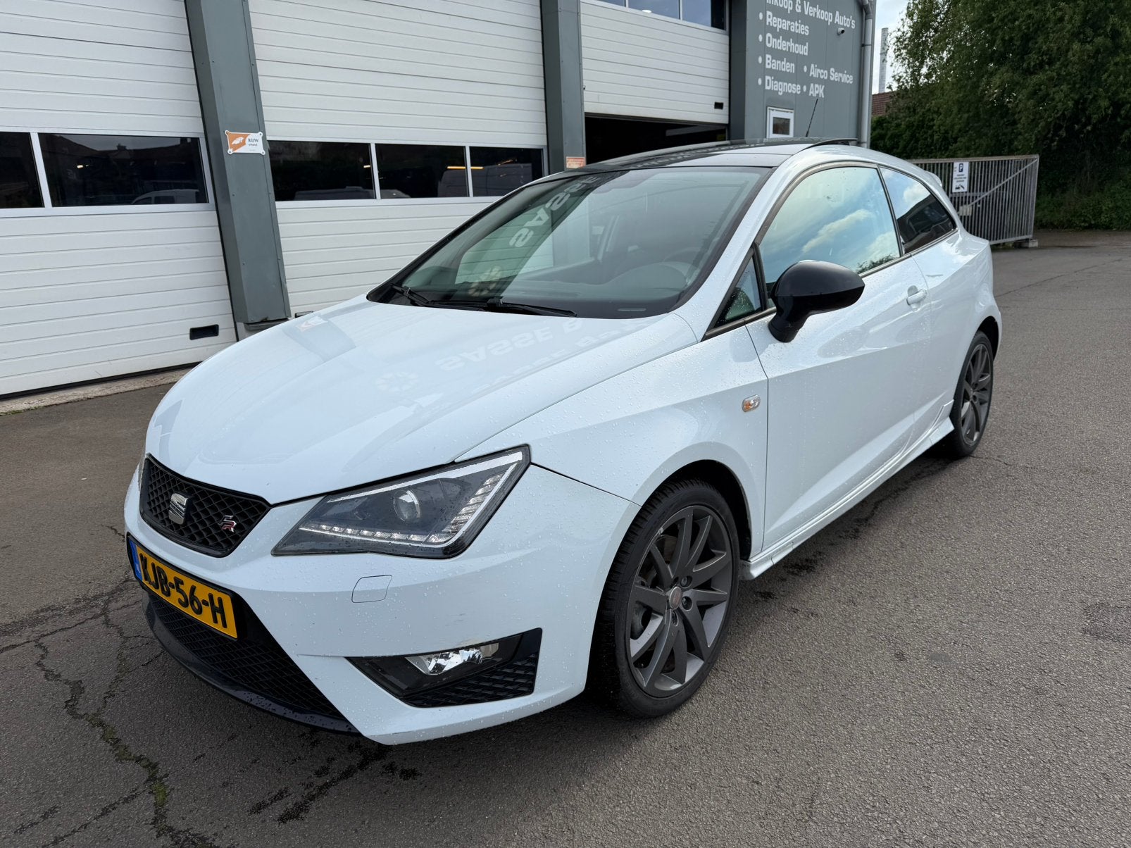 Seat Ibiza FR 1.4 TSI 110KW AUT 2012 Wit DSG NAP ! ! !, Auto's, Euro 5, 1154 kg, Zwart, 4 cilinders