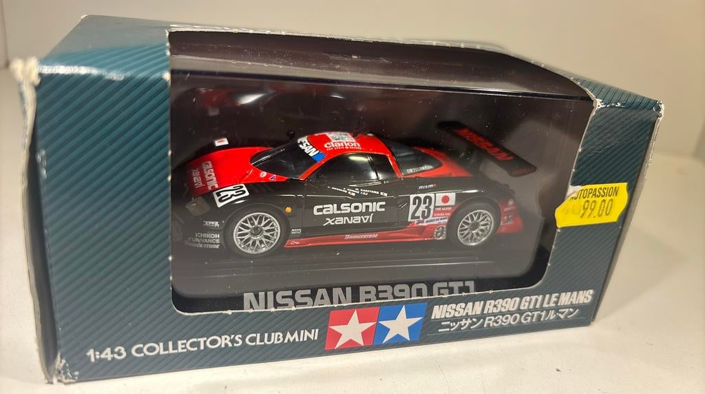 Nissan r390 gt1 le mans tamiya 1.43, Hobby en Vrije tijd, Modelauto's | 1:43, Overige merken, Auto, Ophalen of Verzenden, A