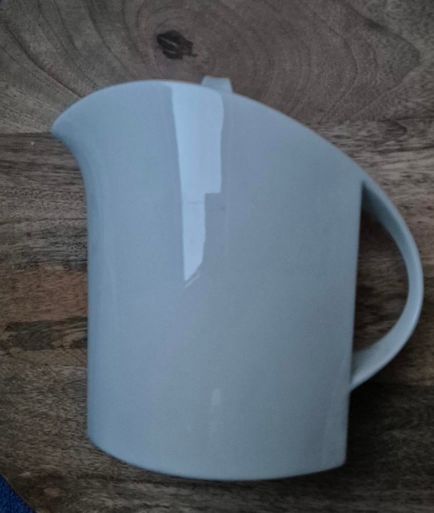 2x Villeroy & Boch Alba koffie/theekan met deksel, Gebruikt, Overige typen, Ophalen of Verzenden, Effen