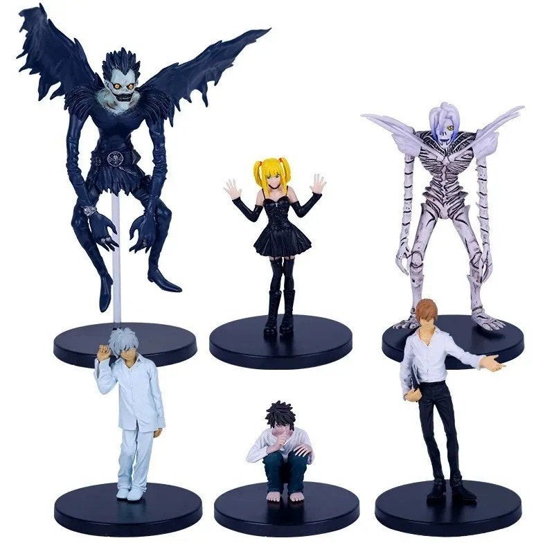 Death Note collectors figuren set 6 stuks (10-15cm), Verzamelen, Poppetjes en Figuurtjes, Ophalen of Verzenden, Nieuw
