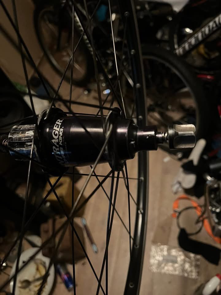 Zeer zeer zeldzaam deze collab chris king/bontrager hubs, Ophalen of Verzenden, Zo goed als nieuw, Overige typen, Aluminium
