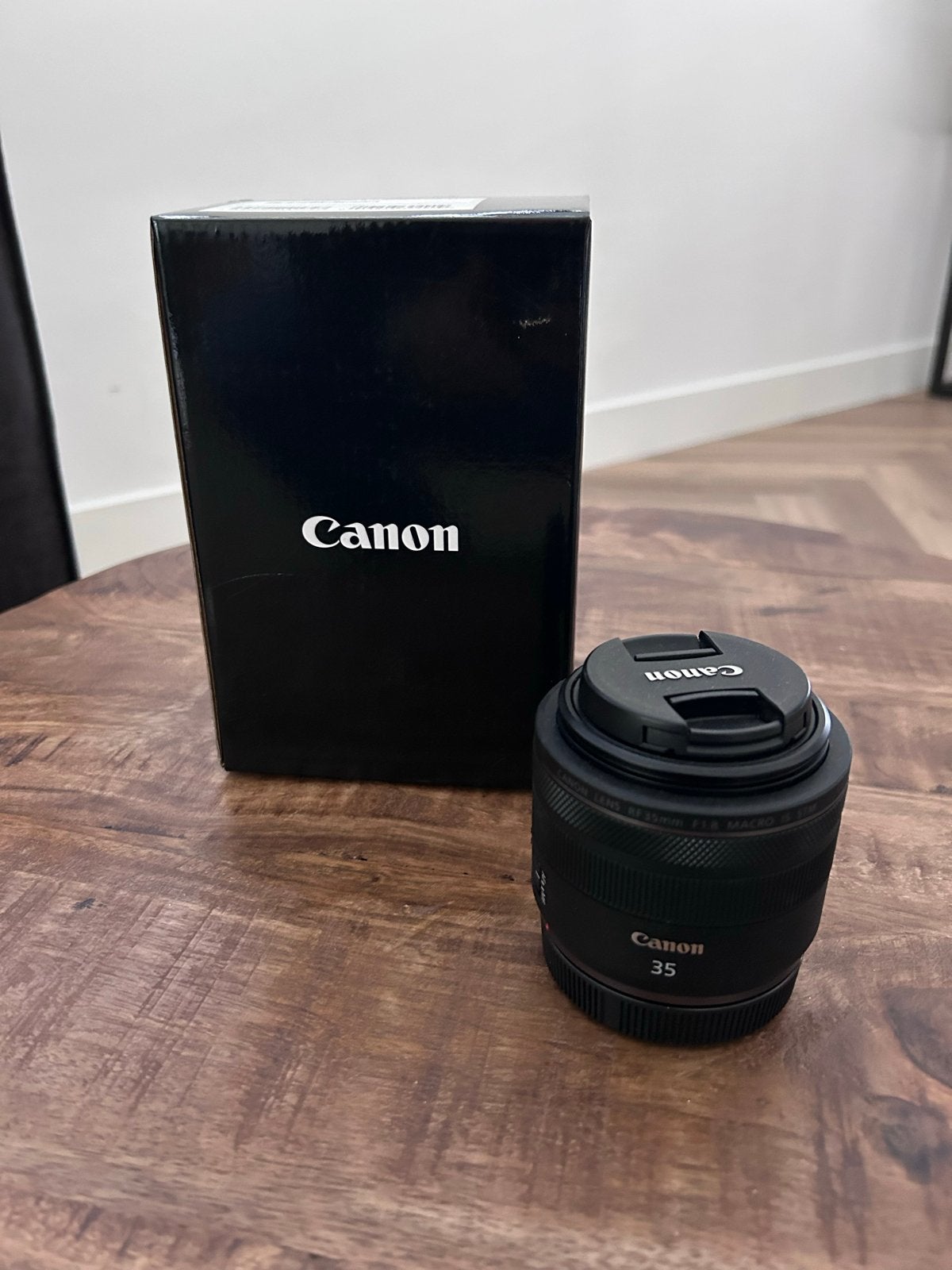 Canon RF 35mm F1.8 Macro IS STM Lens - Zo goed als nieuw, Audio, Tv en Foto, Canon, Autofocus, 35 mm, Canon RF