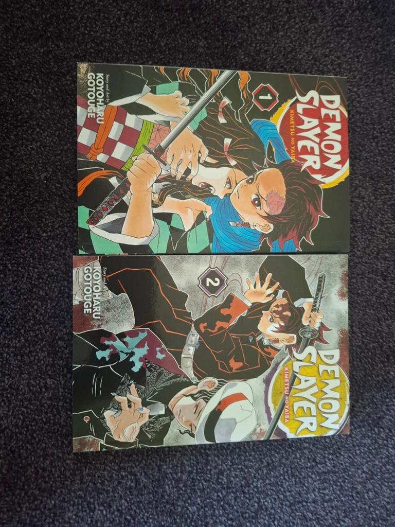 Demon Slayer Manga Deel 1 & 2 - Zo goed als nieuw, Boeken, Meerdere stripboeken, Ophalen of Verzenden, Nieuw, Koyoharu Gotouge