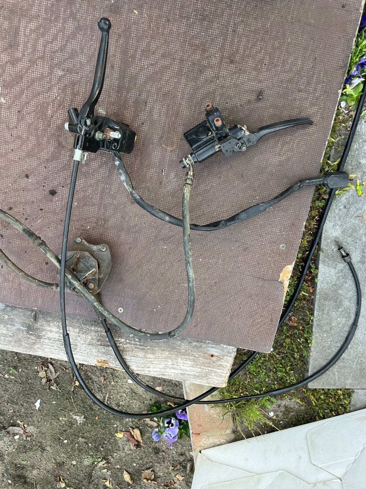 Scooter remset - Voor en achterremmen, Ophalen of Verzenden, Gebruikt, Overige typen, Overige merken