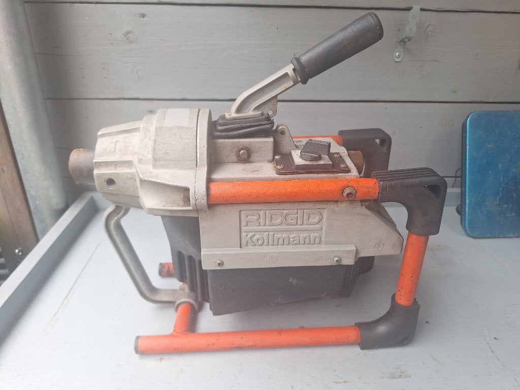 Ridgid K60SP segmentveermachine, Ophalen, Gebruikt
