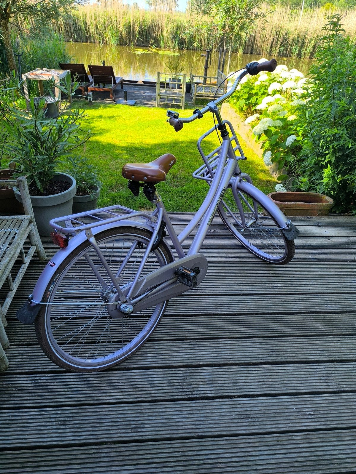 Zeer nette Sparta Pick Up meiden fiets (tm. 11 jaar), Ophalen, Terugtraprem, Sparta, Versnellingen
