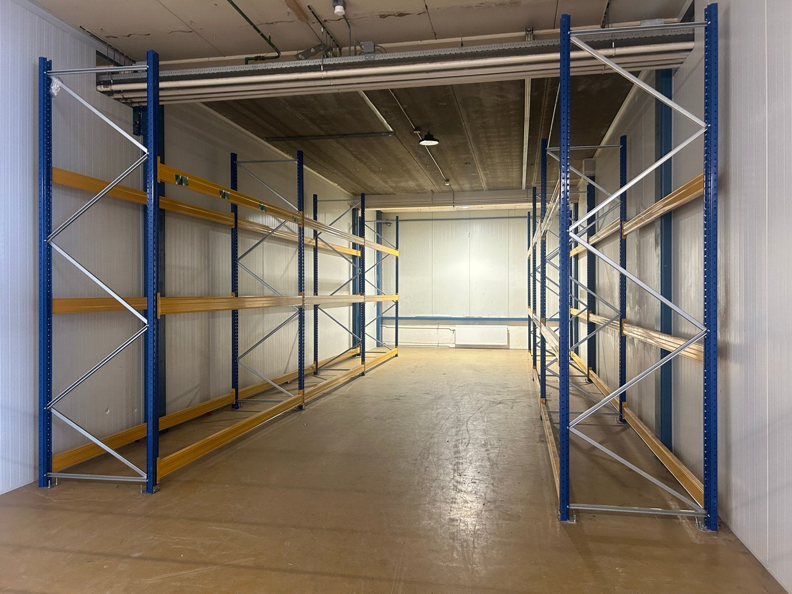 Stow Palletstelling 4500x8440x1000mm, 3 Niveaus, Ophalen