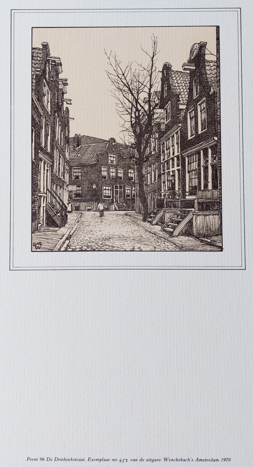 De Driehoekstraat  ... Amsterdam  ..., Ophalen of Verzenden
