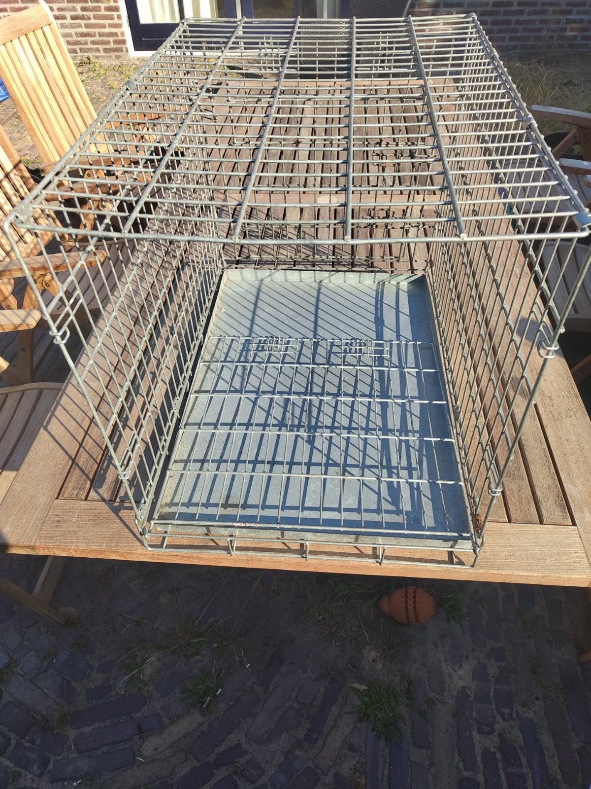 stevige grote bench, Ophalen, Gebruikt