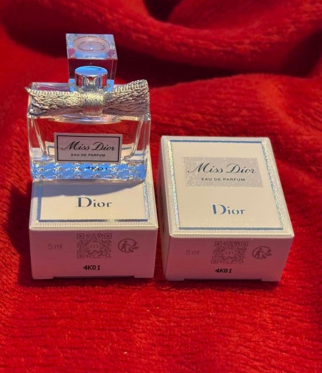 Miss Dior eau de parfum miniatuur 2x5ml, Ophalen of Verzenden, Nieuw, Miniatuur