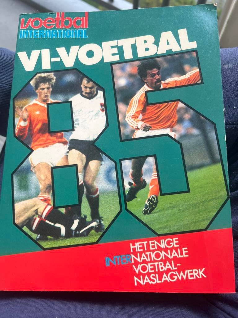Voetbal International jaarboek 1985, Ophalen of Verzenden, Zo goed als nieuw, Balsport